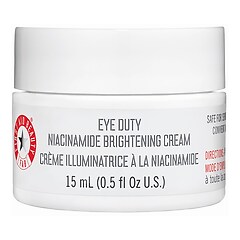 Eye Duty Niacinamide Brightening Cream - Crema illuminante, FIRST AID BEAUTY
